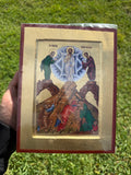 Transfiguration Orthodox Icon | 18kt Gold Leaf Byzantine Icon